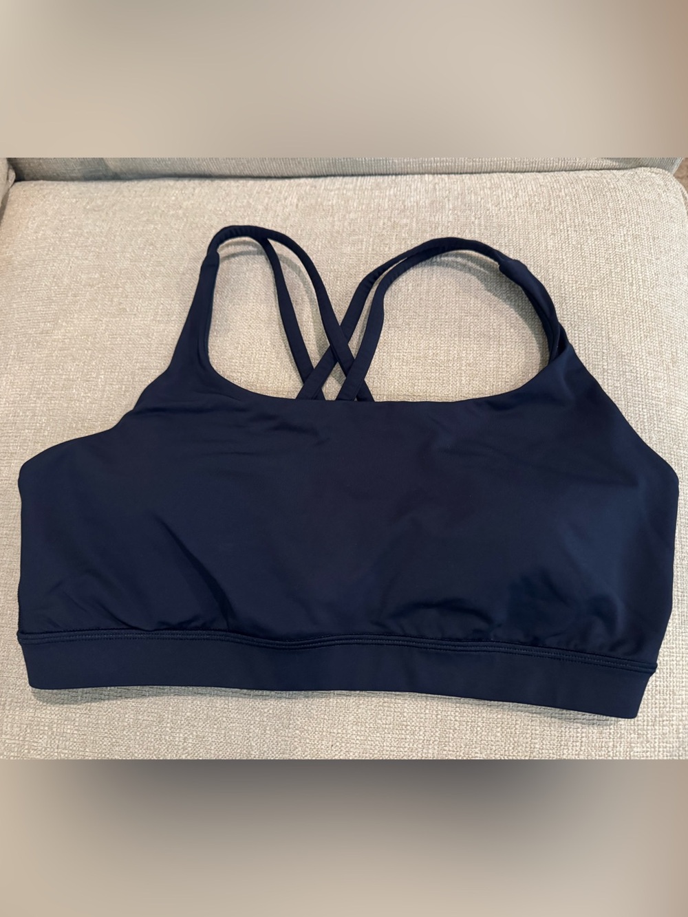 lululemon athletica navy energy bra NWOT